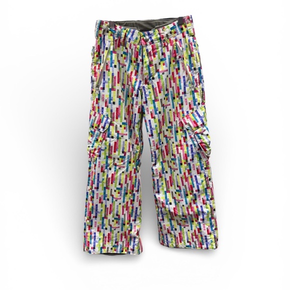 Burton Other - Burton DryRide Reflex Colorful Geometric Patterned Winter Ski Pants